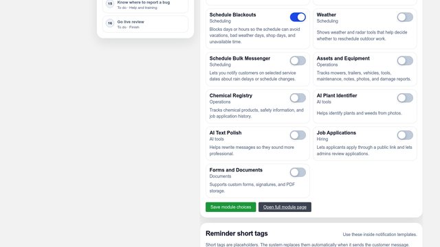 Onboarding & Training screenshot
